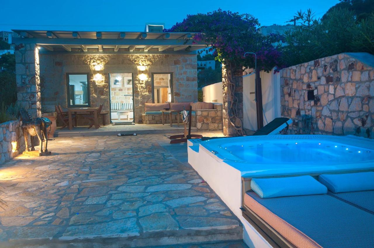 Patmos Exclusive Villas Skála Exteriör bild