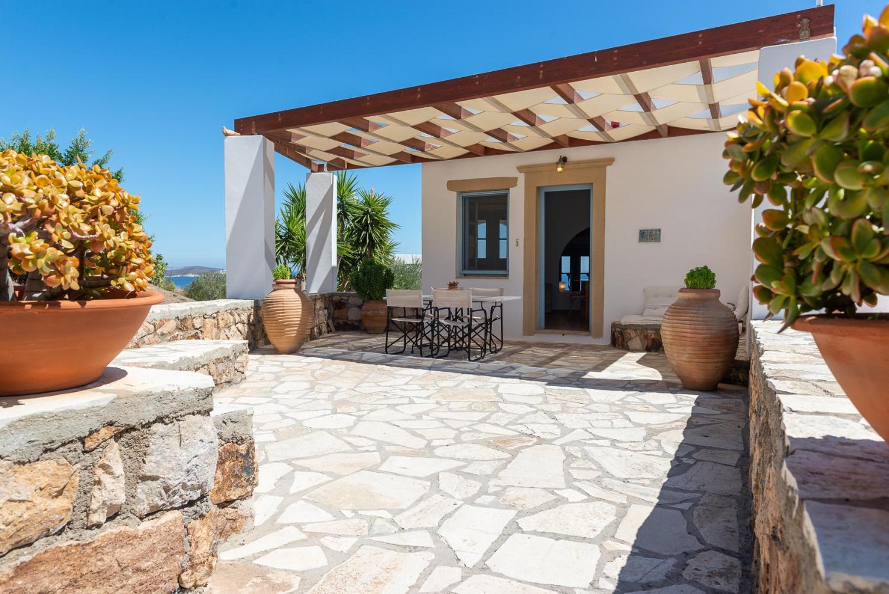 Patmos Exclusive Villas Skála Rum bild